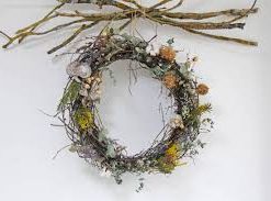 Mini workshop: Wicker Wreath decoration